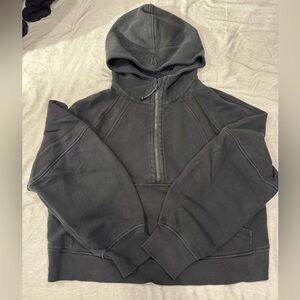 Lululemon crop half zip scuba